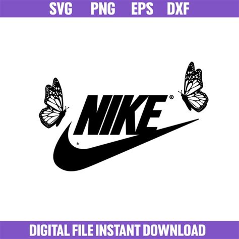 Nike Butterfly Logo Svg Nike Svg Butterfly Svg Nike Butte Inspire
