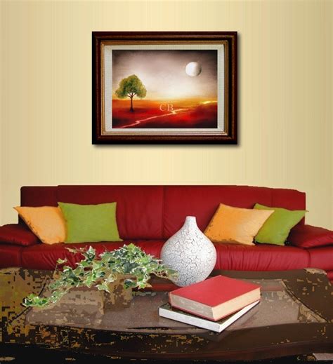 Bliss Of Solitude Abstract Landscape Print Free Shipping Etsy
