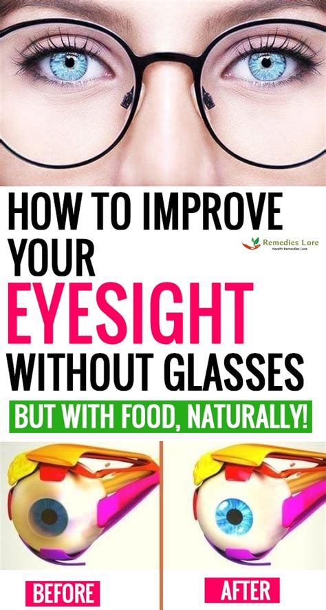How To Improve Your Eyesight Without Glasses But With Food Naturally