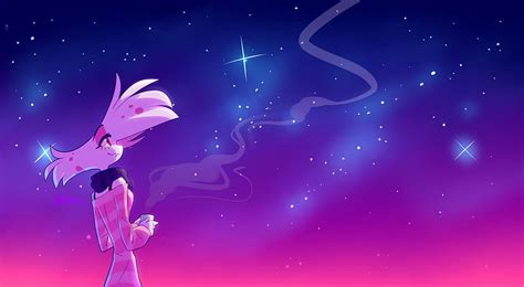 Angel S Web Of Dust Hazbin Hotel Angel Dust Hd Wallpaper Pxfuel