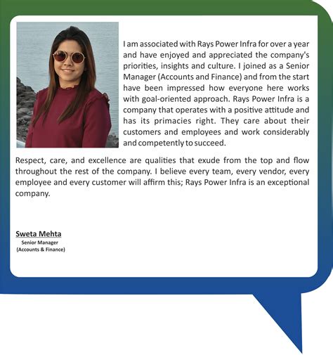 Employees Testimonials – Rays Power Infra