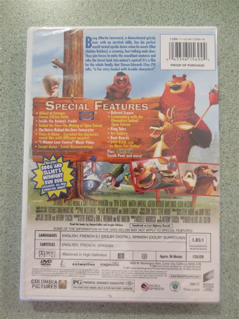 Open Season Dvd 2007 Widescreen Special Edition Sealed Ebay