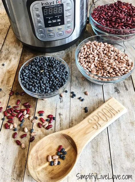 how to cook perfect dried beans in the instant pot {soaking or not } 2023