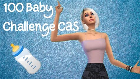 100 Baby Challenge Cas Sims 4 Youtube