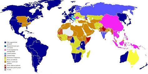 map of lgbtq rights around the world 2021 revplowedthesea