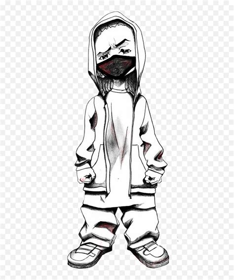 Gangster Cartoon Drawings - Gangster Cartoon Character Draw Png