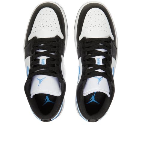 Air Jordan 1 Low Black University Blue And White End