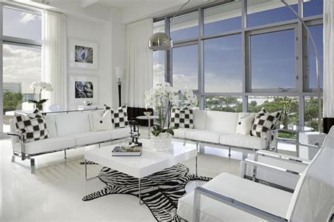 Tui Lifestyle Miami Fl Modern White Living Room Interior Interior