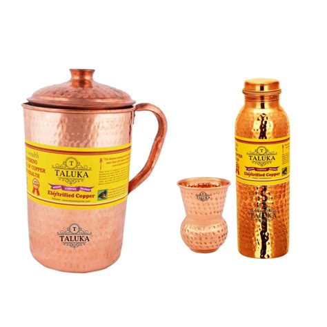 Cheap bottled natural spring water, buy quality bottle warmer directly from china bag molds suppliers: Copper Water Jug With Copper Water Bottle And Copper Glass