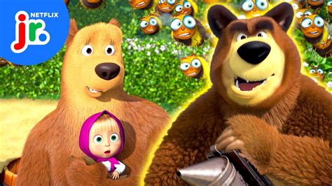Masha The Beekeeper 🐝 Masha And The Bear Netflix Jr Video Download Indir Mp4 Download Indir