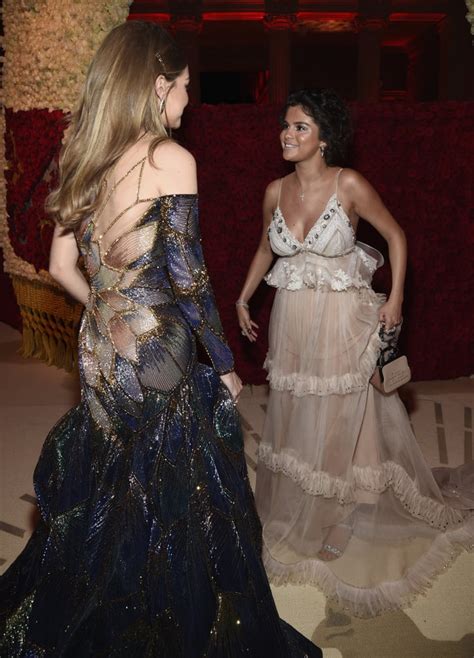 Gigi Hadid And Selena Gomez At The Met Gala 2018 Popsugar Celebrity Uk