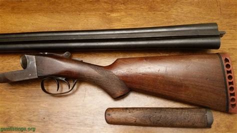 Shotguns Hunter Arms Ranger 1043 Double Barrel 12g Shotgun