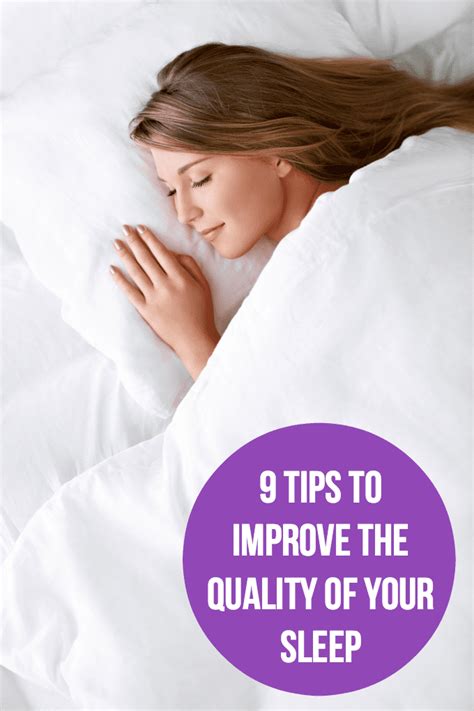9 Tips To Improve The Quality Of Your Sleep Simply Stacie