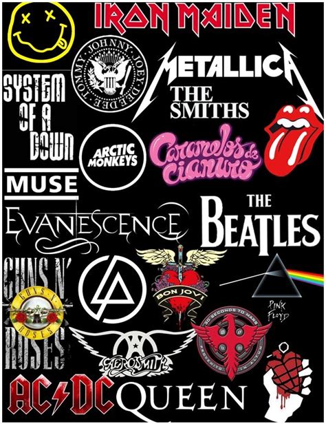 My Favorite Bands Pôsteres De Rock Papeis De Parede Rock Rock Clássico