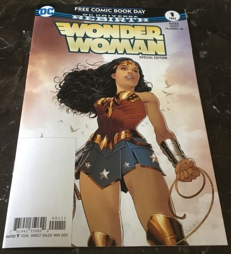 Free Comic Book Day Comic Mujer Maravilla Wonder Woman Fcbd Meses Sin