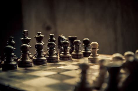 Chess Match Stock Photo Image Of Chequered Chief Black 50096250