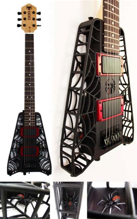 Amazing 3d Printed Guitars