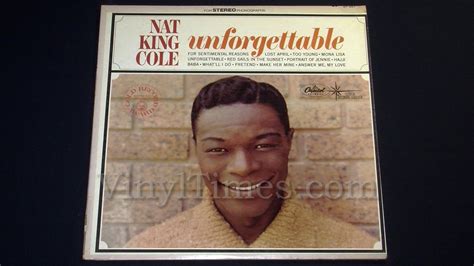 Nat King Cole Unforgettable Vinyl Lp Vinyltimesvinyltimes