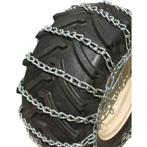 Snow Chains 8 X 16 8 16 Heavy Duty Tractor Tire Chains Set Of 2