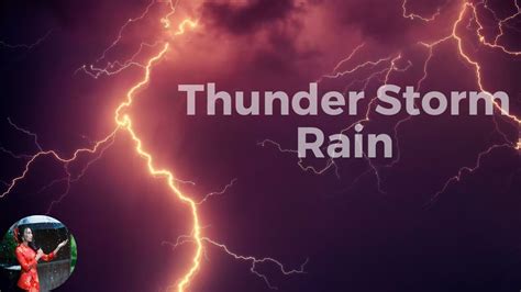 ⚡️ Rumbling Thunder And Wind Sounds For Sleeping Relaxing Thunderstorm