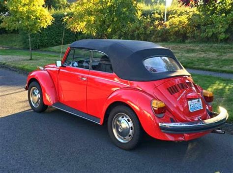 Used 1975 Classic Super Beetle Convertible By Owner
