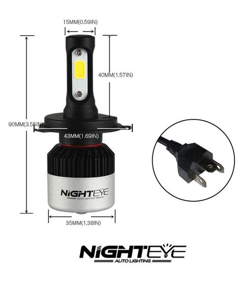 Trigcars Mahindra Thar Led Headlights Nighteye Light Set Of 2 Buy