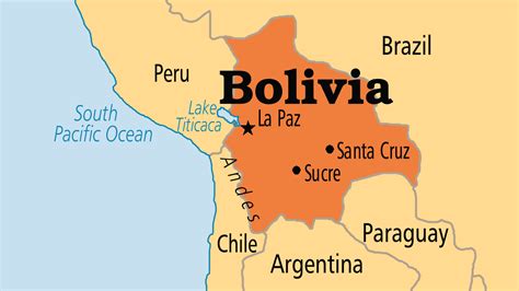 Bolivia World Map