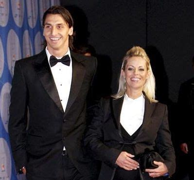 Her parents are ingemar seger and her. Zlatan Ibrahimovic with Wife