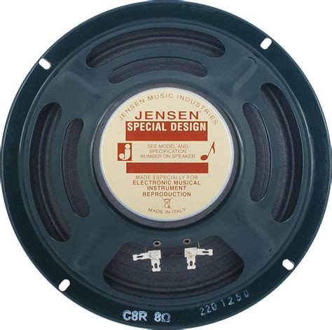 Speaker Jensen Vintage Ceramic 8 C8r 25w Amplified Parts