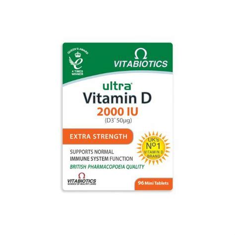 Vitabiotics Ultra Vitamin D 2000iu Mini Tablets Ballyduff Pharmacy