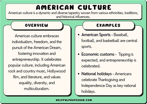 55 American Culture Examples (2024)