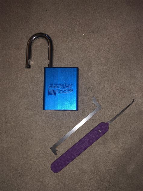 Ive Picked My First American Lock Series 1100 Also First Time Picking