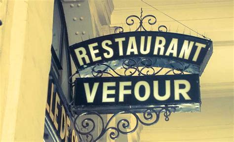 Les plus vieux restaurants de Paris