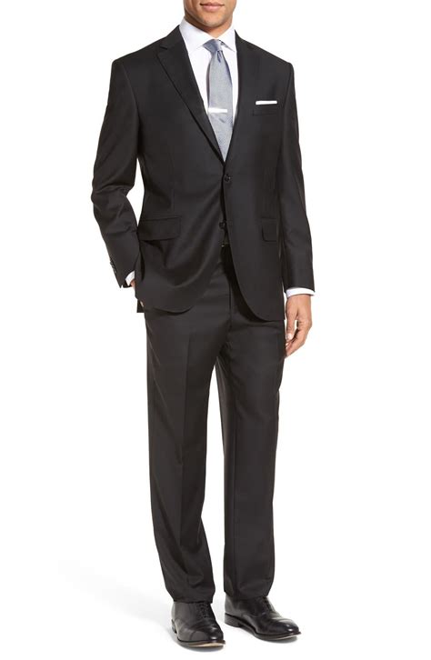 About 37% of these are men's suits, 0% are fitness & yoga wear, and 1% are women's suits. Peter Millar Flynn Classic Fit Solid Wool Suit in Black ...