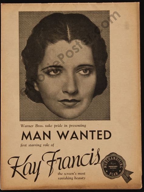 Affiches Posters Et Images De Man Wanted 1932 Senscritique