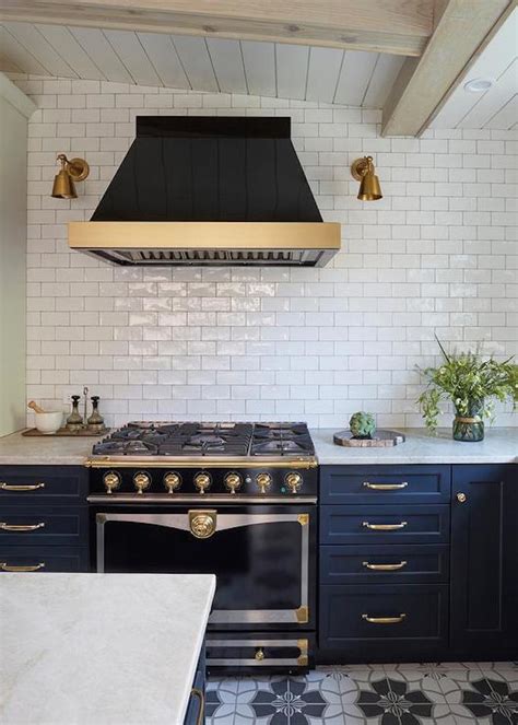 A growing family gets a smart kitchen design courtesy of ikea and h&h. Kitchen Design Inspiration: 3 Blue Beauties - BECKI OWENS