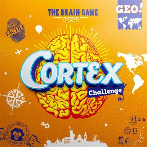 Este juego de chef para niños incluye todos los accesorios, como gorro, delantal y brazalete. Cortex Challenge: Geo ~ Juego de mesa • Ludonauta.es