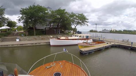 30 Lyman Flybridge Boat Ride Time Lapse Sandusky To Huron Youtube