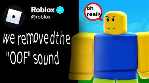 How To Get The Old Oof Sound Back In Roblox Youtube