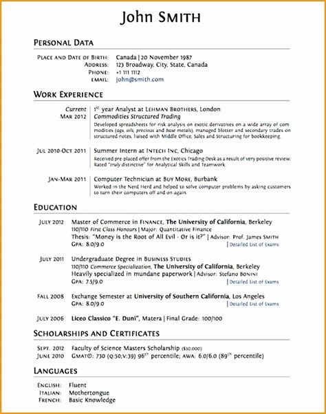 Cv examples see perfect cv samples that get jobs. 8 Resume Sample for High School Students with No Experience | Free Samples , Examples & Format ...