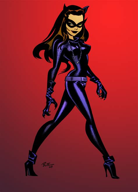 Catwoman Ii By Bruce Timm By Drdoom1081 On Deviantart