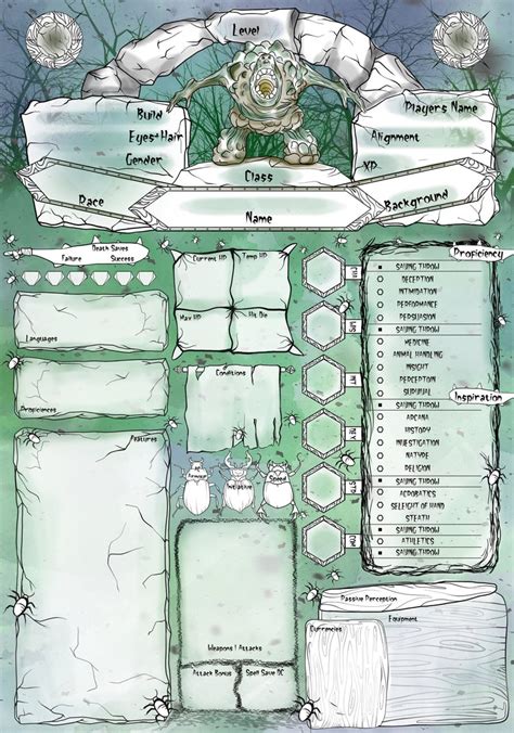 Dnd Backstory Sheet Printable Character Sheet Dnd Fighter Etsy Canada