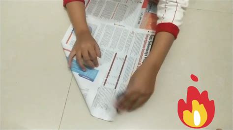 Siapkan 2 lembar kertas karton berwarna putih. Membuat topeng dari kertas koran - YouTube