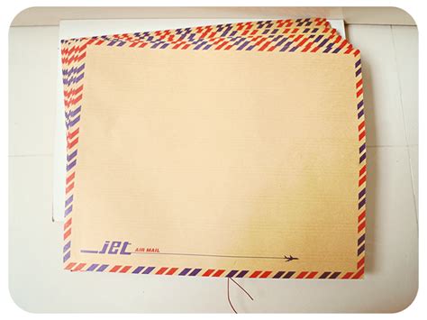 Brown Airmail Envelope On Luulla