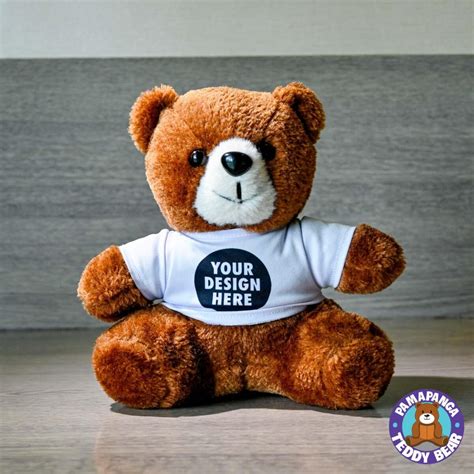 Teddy Bear Plush Toy With Customized T Shirt Personalized Shirt Design