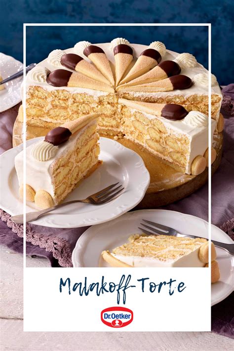 Weitere ideen zu kuchen, kuchen und torten, einfacher nachtisch. Malakoff-Torte | Rezept | Kuchen und torten, Kuchen ...