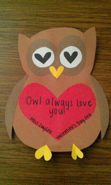 Owl Party Valentine Crafts Valentine Day Crafts Owl Crafts