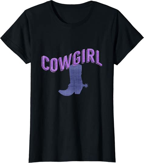 Amazon Com Womens Cowgirl T Shirt Clothing Shoes Jewelry