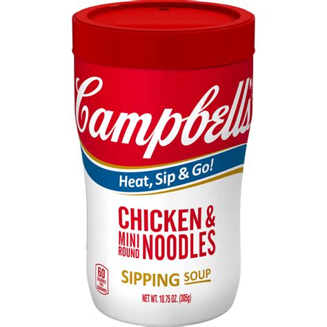 Can i sub chicken stock to campbell cream of mushroom? Chicken & Mini Round Noodles Soup - Campbell Soup Company