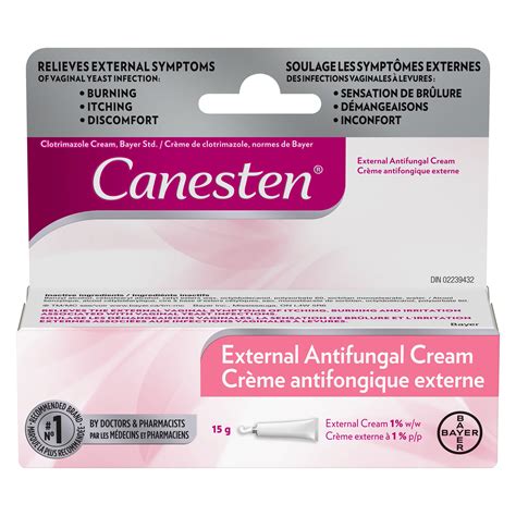 External Cream For Yeast Infection Canesten Canada
